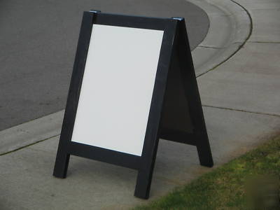 New a frame sign message sandwich sidewalk board in box