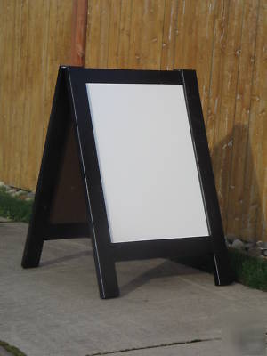 New a frame sign message sandwich sidewalk board in box