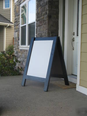 New a frame sign message sandwich sidewalk board in box