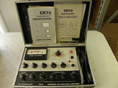 Sencor CR70 beam builder univ crt analyzer & restorer