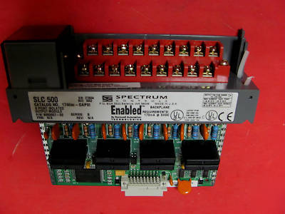 Spectrum controls slc 500 1746SC-0AP8I output module