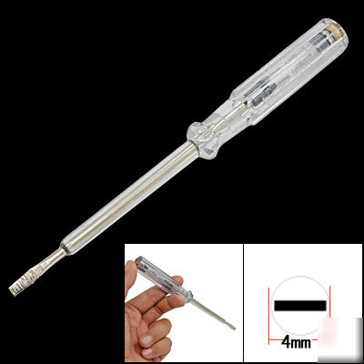 100-500V ac voltage slotted screwdriver testing pen