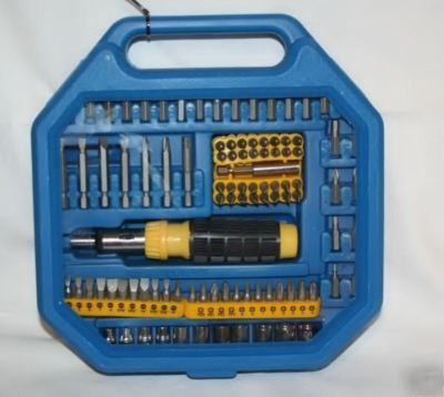 101 pc ratchet screwdriver bits socket sockets set