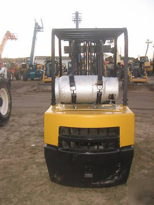 2001 kalmar 5000# forklift cushion tires lp powered hd
