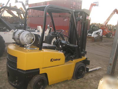 2001 kalmar 5000# forklift cushion tires lp powered hd