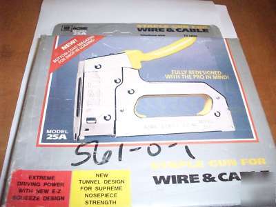 Acme staple gun for wire & cable model 25 a