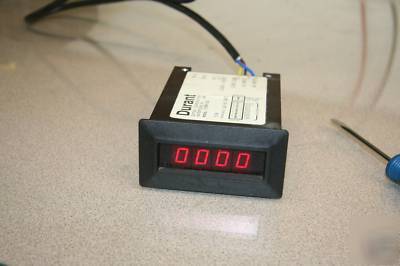 Durant 4 digit display rate input meter 47000-420 eaton