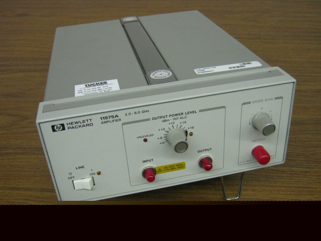 Hp agilent 11975A/H33 2-8 ghz amp refurb nist
