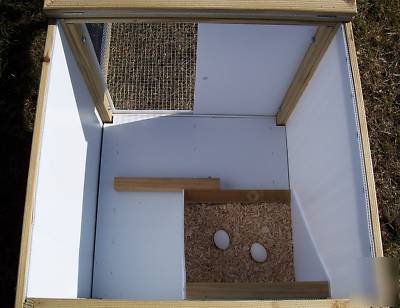 Nesting box for chicken coop hen house poultry brooder