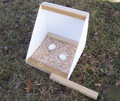 Nesting box for chicken coop hen house poultry brooder