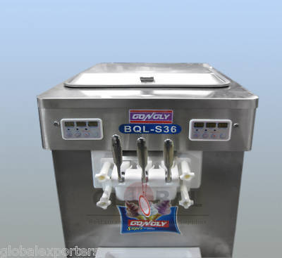 New soft serve ice cream machine - double compressor