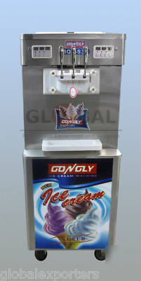 New soft serve ice cream machine - double compressor