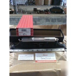 New starrett level 98-12 machinists level 12