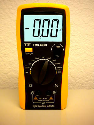 New tmc-685C capacitance meter, industrial meter, 