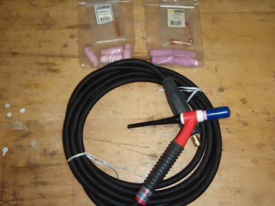 New weldcraft wp-17 tig torch w/1PC hose