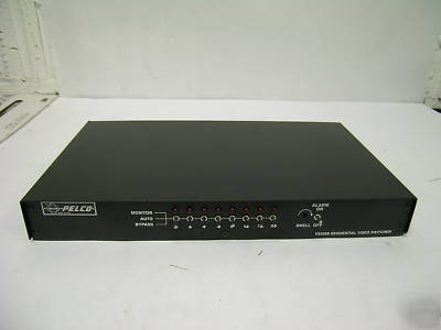 Pelco ^ VS5008 sequential switcher 8 alarm in x 2 out