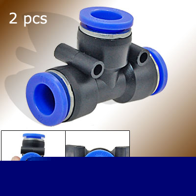 Pneumatic pipe connection 8MM push in fitting adapter 2