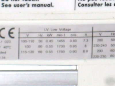 Precision scientific PC300 51220231 lab vacuum vac pump