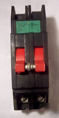Zinsco 20A 20 amp thick 2 pole breaker type q or qc