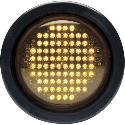 Whelen flashing led amber warning light - 4