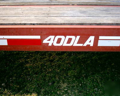 20 ton interstate 40DLA tag along trailer 2004 