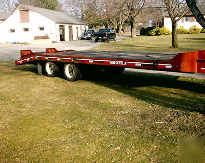 20 ton interstate 40DLA tag along trailer 2004 