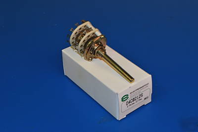 Electroswitch rotary D4C0212S 2 pole 12 position