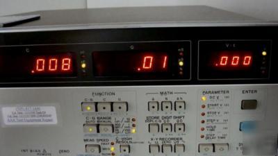 Hp - agilent 4280A 1MHZ c meter/c-v plotter w/opt 