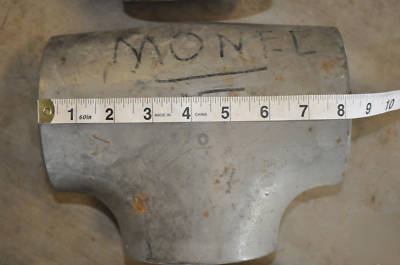 7 lot butt weld stainless steel tee fittings 