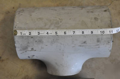 7 lot butt weld stainless steel tee fittings 