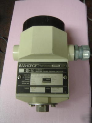 Ashcroft water tight pressure switch PPDM4GGV25