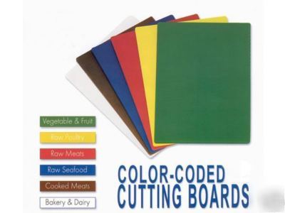 Cutting board red polyethylene -18