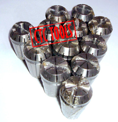 ER11 collet set 12 pcs in inch sizes cnc milling#F58