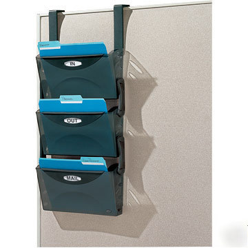 Eldon ultra hot 3 pocket wall hanger system letter size