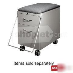 Hon mobile pedestal tray 15X24 black