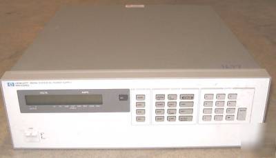 Hp 6625A dual dc power supply #3244A00885