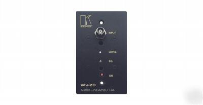 Kramer wv-20 1:2 dist. amp line driver wall plate