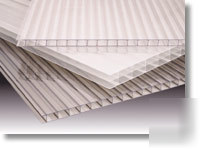 Lexan .250 x 6' x 8' white double wall 10 sheet 5222