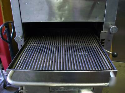 Lp infrared broiler southbend upright propane gas