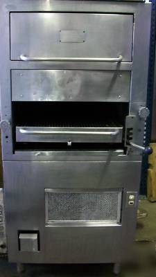 Lp infrared broiler southbend upright propane gas