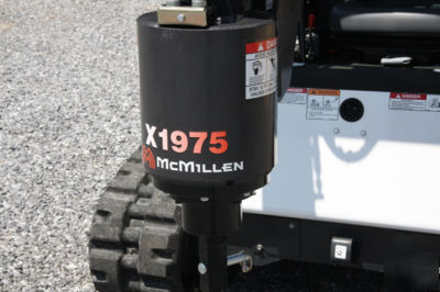 Mcmillen X1975 skid steer auger drive free shipping 