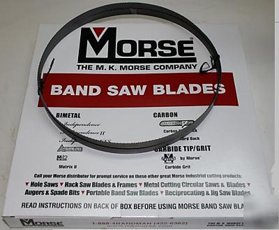 Morse band saw blade 11' 6