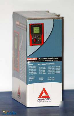 New amprobe amb-6D megger megohmmeter insulation meter 