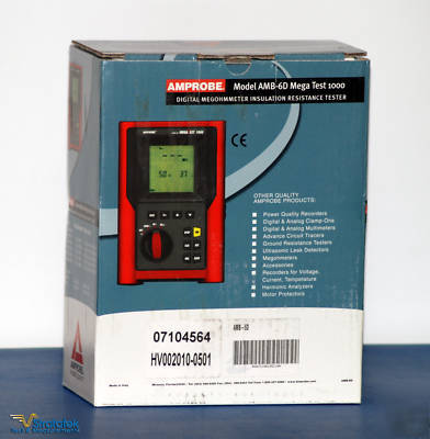 New amprobe amb-6D megger megohmmeter insulation meter 