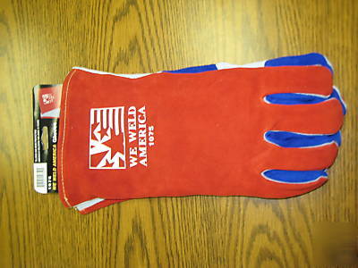 New tillman welding gloves s# 1075: 6 pack: brand 