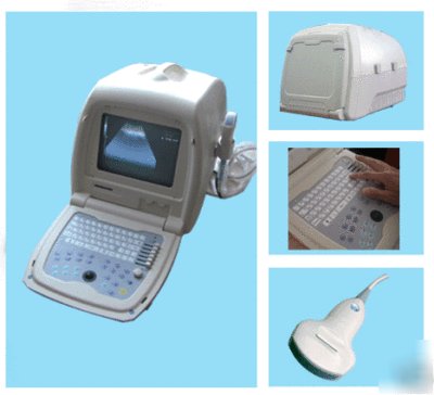 Portable 3.5MHZ convex probe b-ultrasound scanner 600A