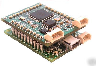 Waspgplus avr + 3-axis accelerometer + 16BIT a/d-d/a