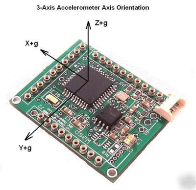 Waspgplus avr + 3-axis accelerometer + 16BIT a/d-d/a