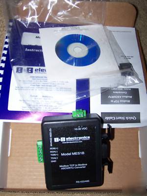 New MES1B modbus tcp to modbus ascii/rtu converter.