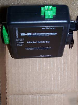 New MES1B modbus tcp to modbus ascii/rtu converter.